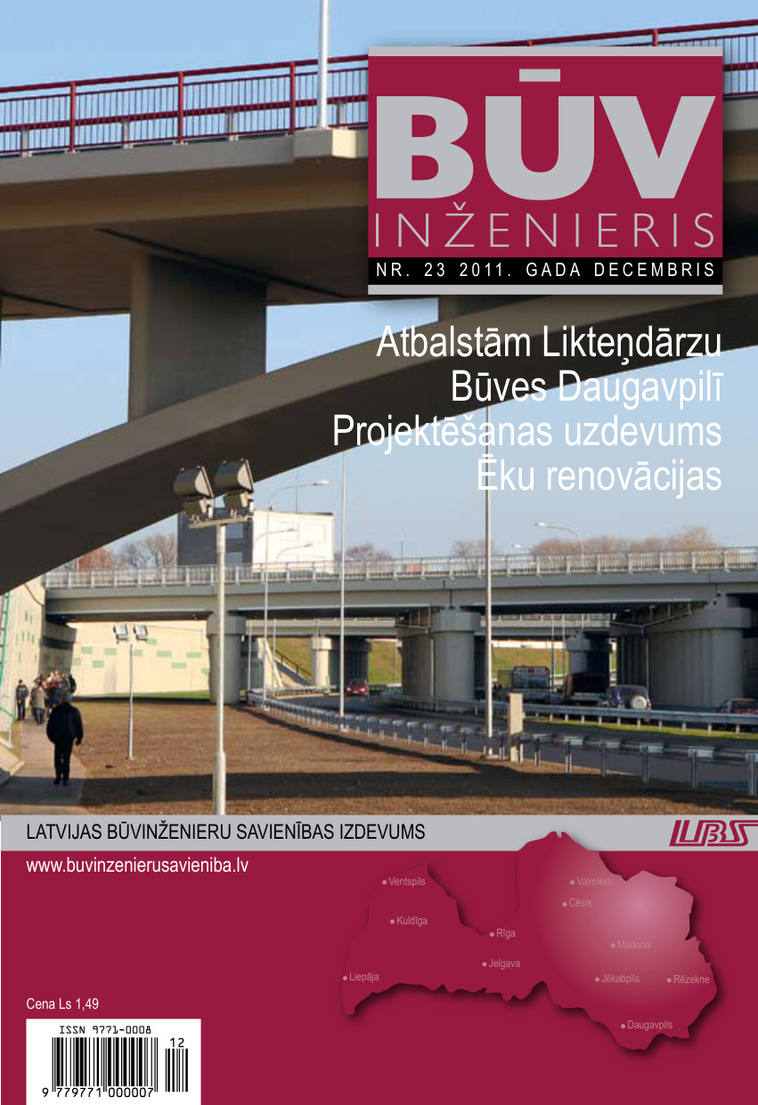 “Būvinženieris” 2011. gada decembra numurs (Nr. 23)