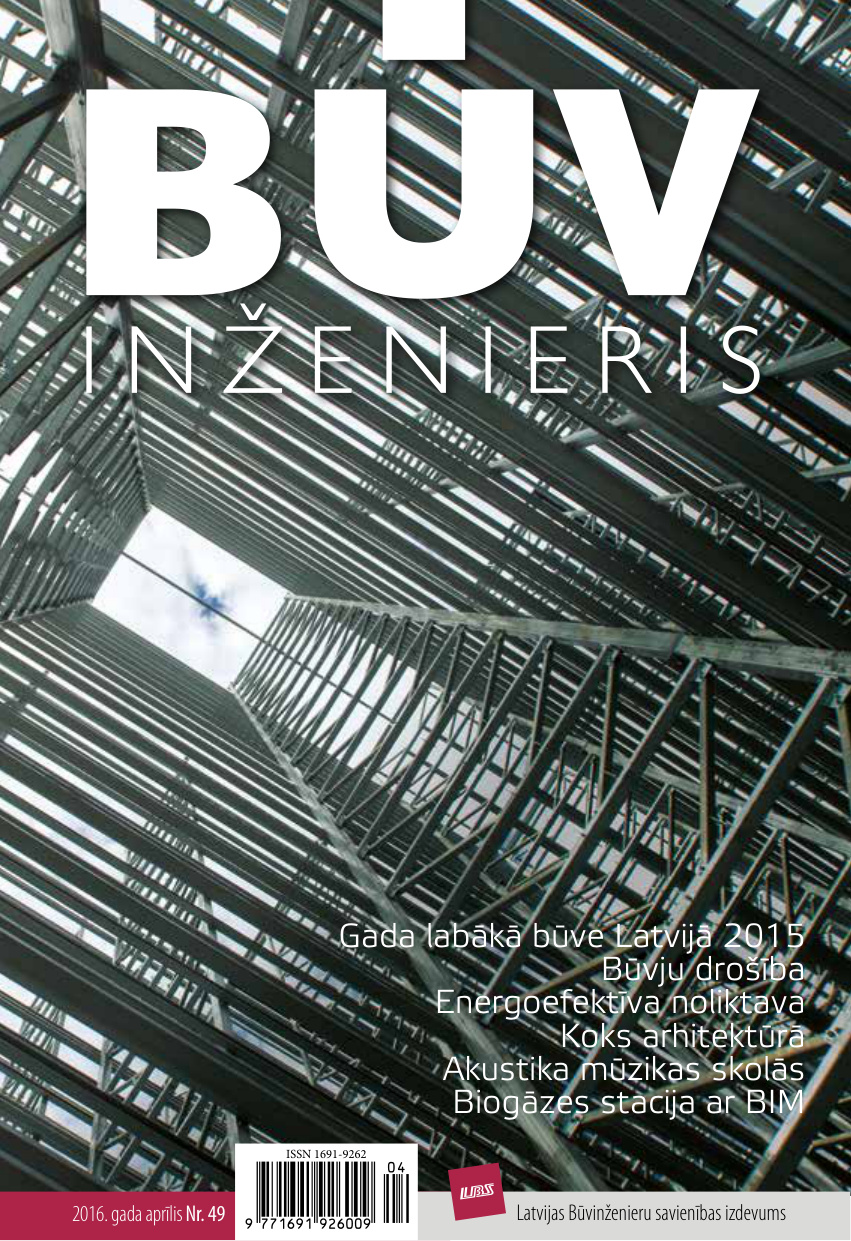 “Būvinženieris” 2016. gada aprīļa numurs (Nr. 49)