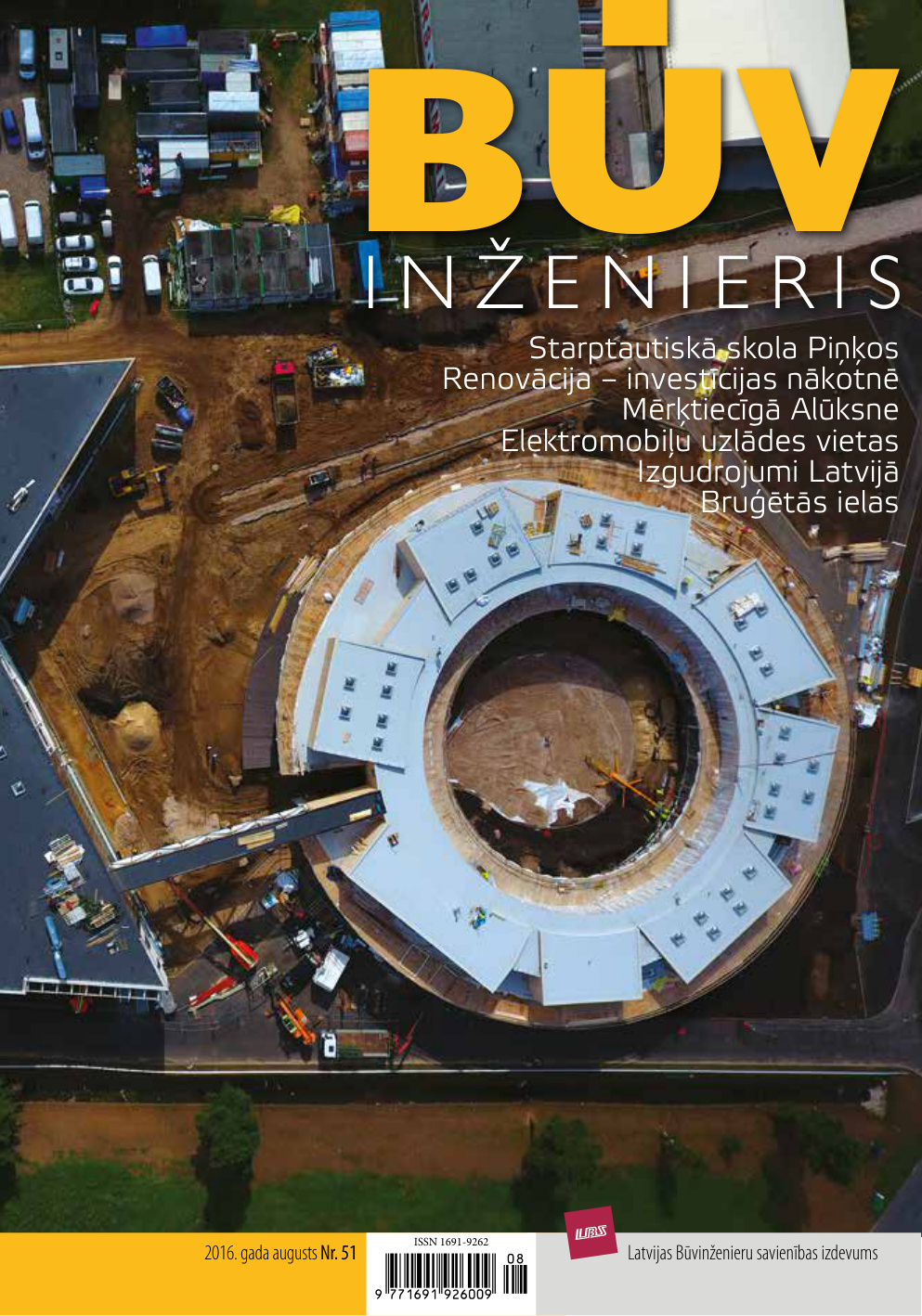 “Būvinženieris” 2016. gada augusta numurs (Nr. 51)
