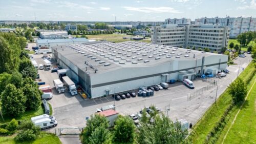 Veikta industriālas noliktavas modernizācija Ulbrokas ielā, Rīgā