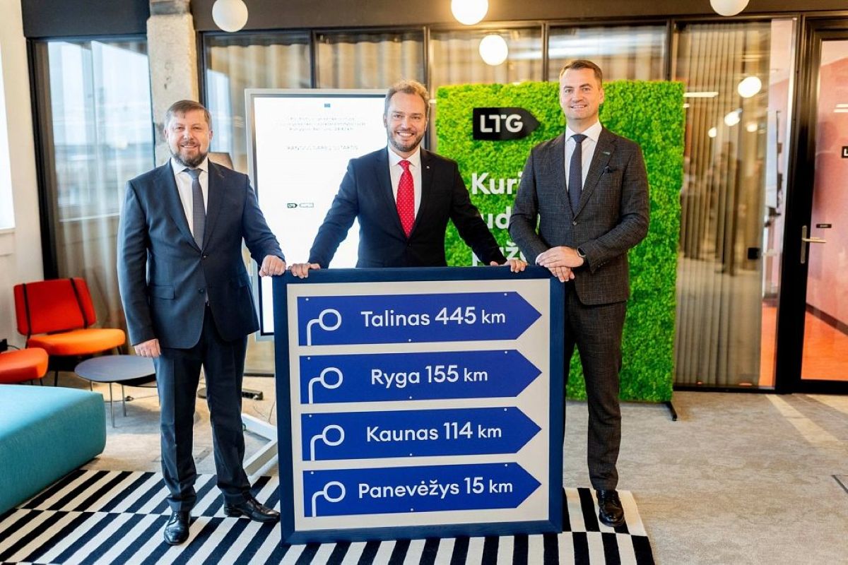 Lietuvā “Rail Baltica” būvdarbi aptver jau 114 kilometrus