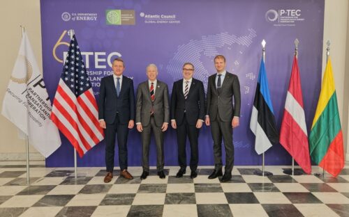 Baltijas valstu enerģētikas ministri tiekās ar ASV enerģētikas valsts sekretāru