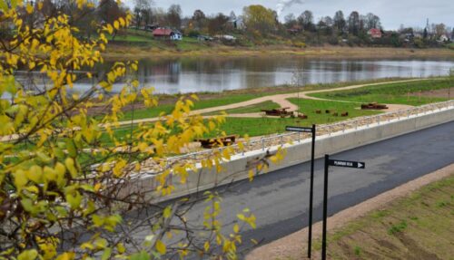 Noslēgusies Jēkabpils aizsargdambja pārbūve