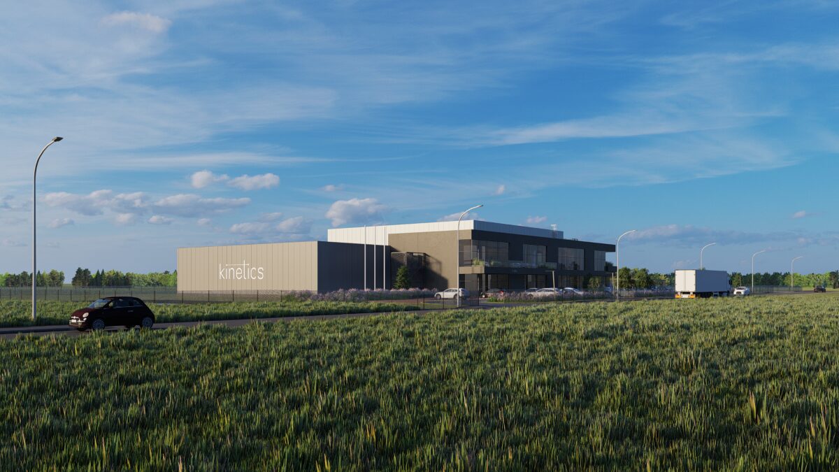 Ādažos iemūrē kapsulu topošās kosmētikas ražotnes pamatos