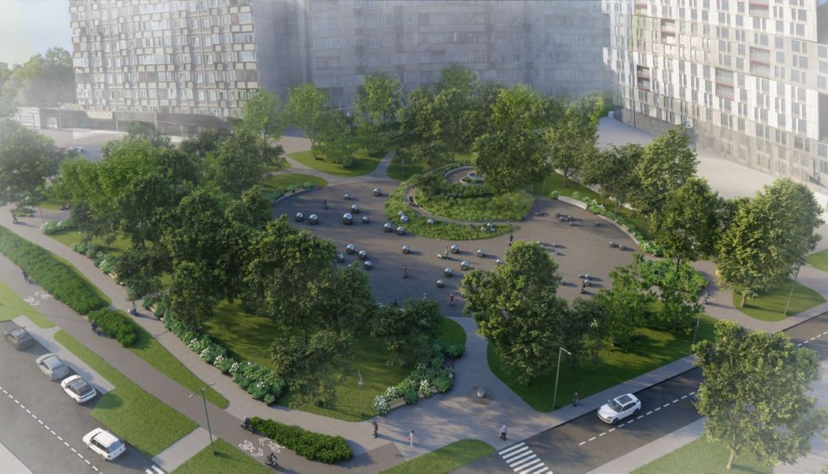 Zolitūdes traģēdijas vietā tiek veidots Atceres dārzs