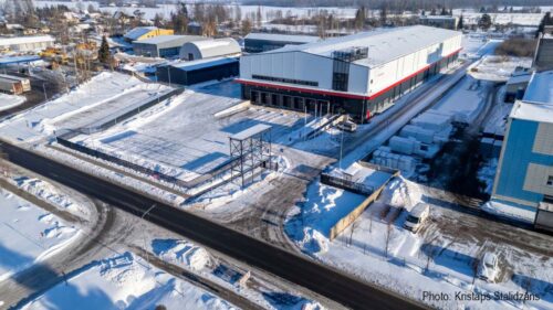 Ekspluatācijā nodota “Tenachem” jaunā noliktavas ēka Dobelē