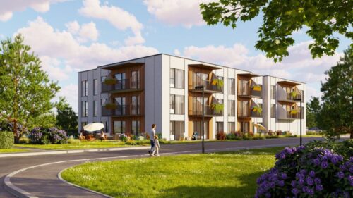 Dzīvojamo māju projekts “Mārupes Sirds” saņēmis būvatļaujas un sāks būvniecību