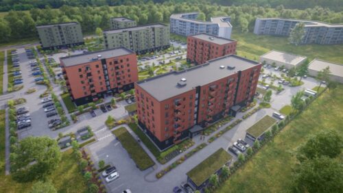 Dreiliņos sāk ceturtās dzīvojamās mājas būvniecību projektā “Valterciems”