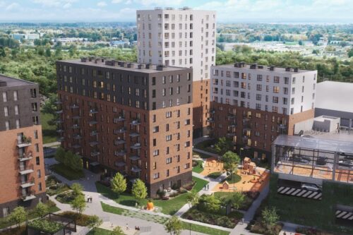 Turpinās projekta “Lucavsala” attīstība – tiek sākta otrās ēkas būvniecība
