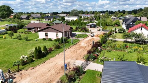 Valmieras novada Kocēnu ciemā turpinās pakāpeniska ielu sakārtošana