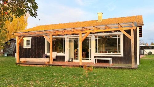 Bioizcelsmes materiālu piemēri Latvijas būvniecībā